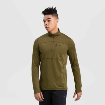 Outdoor Research Vigor Quarter Zip Loden Para Hombre