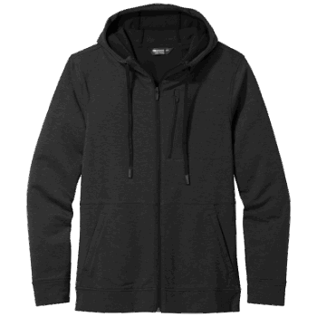 Outdoor Research Emersion Polar Con Capucha Para Hombre Negro Jaspeado