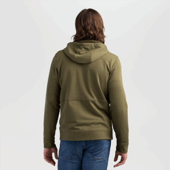 Outdoor Research Sudadera Con Capucha De Lana Emersion Para Hombre Loden Heather