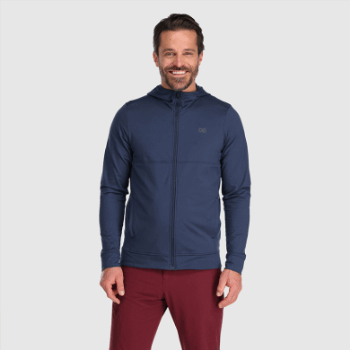 Outdoor Research Baritone Sudadera Con Cremallera Completa Para Hombre Negra