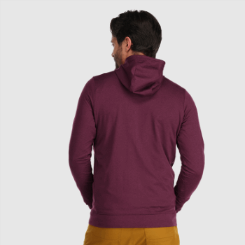 Outdoor Research Baritone Sudadera Con Capucha Y Cremallera Completa Para Hombre Kalamata Heather