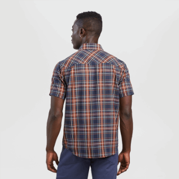 Camisa De Hombre Seapine S/s De Investigación Al Aire Libre Azul Marino