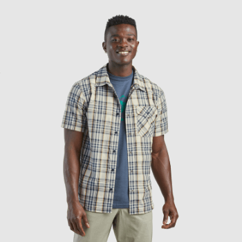 Camisa De Manga Corta Para Hombre Seapine De Investigación Al Aire Libre Arena