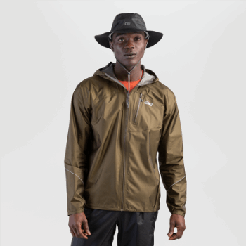 Sombrero De Ala Completa De Lluvia De Helio De Investigación Al Aire Libre Negro