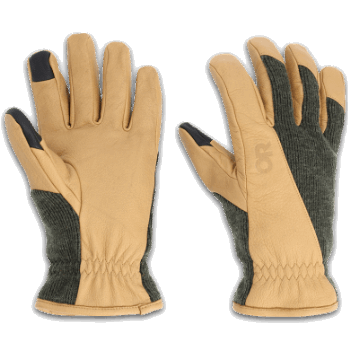 Guantes De Trabajo Outdoor Research Merino Natural/loden