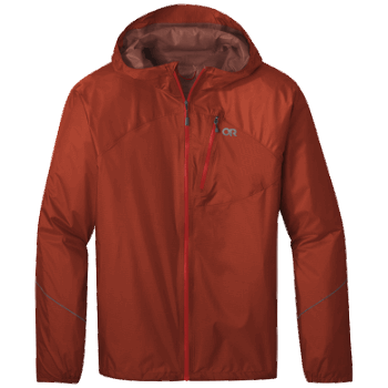 Chaqueta De Lluvia De Helio Para Hombres De Investigación Al Aire Libre Redrock