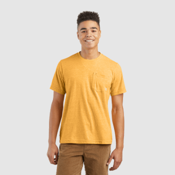 Outdoor Research Terra S/s Camiseta Para Hombre Beeswax Heather