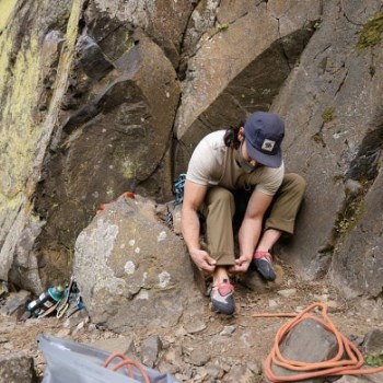 Pantalones De Equinoccio De Hombres De Investigación Al Aire Libre Negro