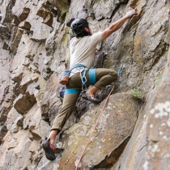 Pantalones De Equinoccio De Hombres De Investigación Al Aire Libre Negro