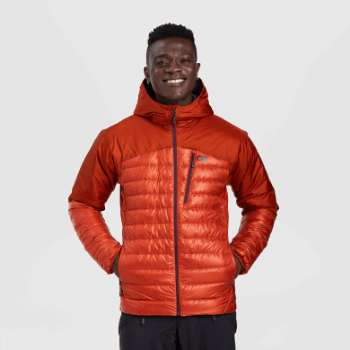 Sudadera Con Capucha De Plumón De Helio Para Hombre De Investigación Al Aire Libre Redrock