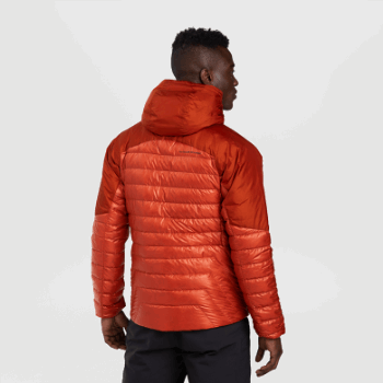 Sudadera Con Capucha De Plumón De Helio Para Hombre De Investigación Al Aire Libre Redrock