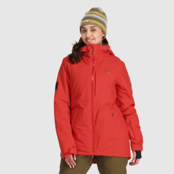 Chaqueta De Snowcrew Para Mujer De Investigación Al Aire Libre Arándano