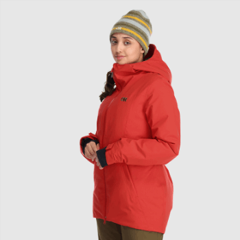Chaqueta De Snowcrew Para Mujer De Investigación Al Aire Libre Arándano