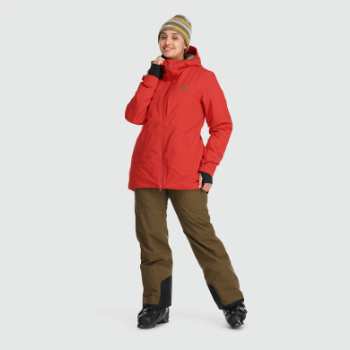 Chaqueta De Snowcrew Para Mujer De Investigación Al Aire Libre Arándano