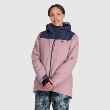 Chaqueta Snowcrew Mujer Outdoor Research Azul Marino/moth