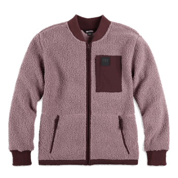 Chaqueta De Forro Polar Sherpa Juneau Para Mujer De Investigación Al Aire Libre Polilla