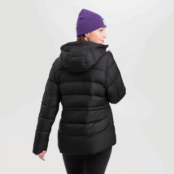 Outdoor Research Coldfront Down Sudadera Con Capucha Para Mujer Negra