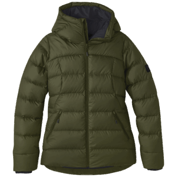 Outdoor Research Coldfront Down Sudadera Con Capucha Para Mujer Loden