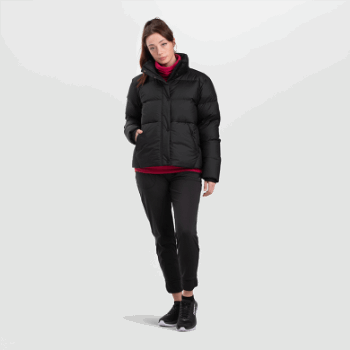 Chaqueta De Plumas Coldfront Para Mujer De Outdoor Research Negra