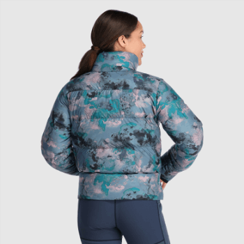 Chaqueta De Plumón Con Frente Frío Para Mujer De Investigación Al Aire Libre Nimbus Acuarela