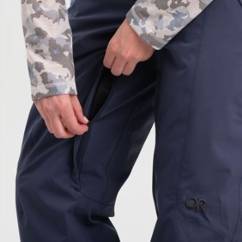 Pantalones Snowcrew Mujer Outdoor Research Azul Marino