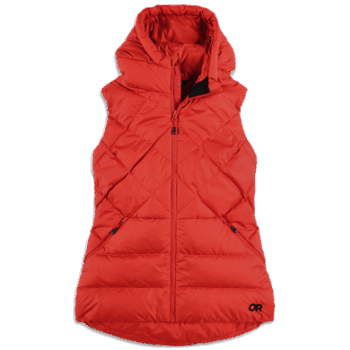 Chaleco De Plumón Con Capucha Para Mujer De Investigación Al Aire Libre Arándano