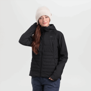 Outdoor Research Shadow Mujer Sudadera Con Capucha Negra