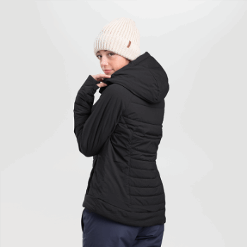 Outdoor Research Shadow Mujer Sudadera Con Capucha Negra