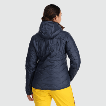 Outdoor Research Superstrand Lt Sudadera Con Capucha Para Mujer Azul Marino