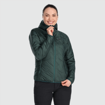 Outdoor Research Superstrand Lt Sudadera Con Capucha Para Mujer Treeline
