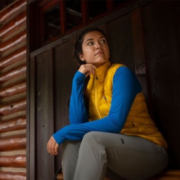 Outdoor Research Mujer Superstrand Lt Chaleco Alerce