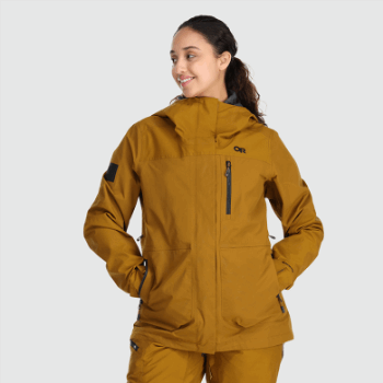 Chaqueta De Tormenta Kulshan Para Mujer De Investigación Al Aire Libre Tapenade