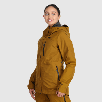 Chaqueta De Tormenta Kulshan Para Mujer De Investigación Al Aire Libre Tapenade