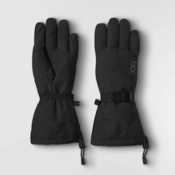 Guantes De Adrenalina Para Mujer De Investigación Al Aire Libre Negros