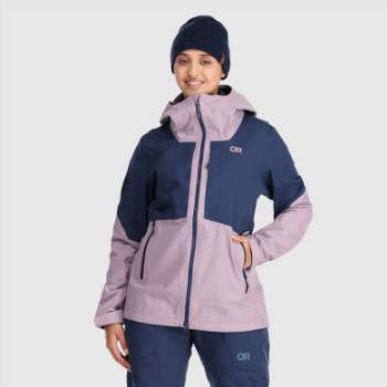 Outdoor Research Chaqueta Skytour Ascentshell Para Mujer Azul Marino/moth