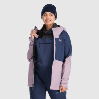Outdoor Research Chaqueta Skytour Ascentshell Para Mujer Azul Marino/moth