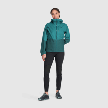 Chaqueta De Mujer Outdoor Research Aspire Ii Gore-tex® Deep Lake/treeline
