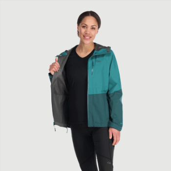 Chaqueta De Mujer Outdoor Research Aspire Ii Gore-tex® Deep Lake/treeline
