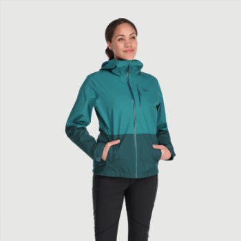 Chaqueta De Mujer Outdoor Research Aspire Ii Gore-tex® Deep Lake/treeline