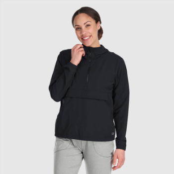 Anorak Ferrosi Mujer Outdoor Research Negro