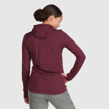 Outdoor Research Sudadera Con Capucha Y Cremallera Completa Melody Para Mujer Kalamata Heather