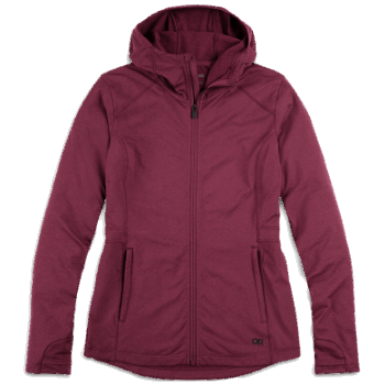 Outdoor Research Sudadera Con Capucha Y Cremallera Completa Melody Para Mujer Kalamata Heather