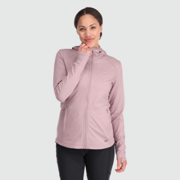 Outdoor Research Melody Sudadera Con Capucha Y Cremallera Completa Para Mujer Polilla