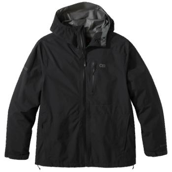 Chaqueta De Lluvia De Talla Grande Aspire II Gore-Tex® Para Mujer De Outdoor Research, Negra