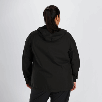 Chaqueta De Lluvia De Talla Grande Aspire II Gore-Tex® Para Mujer De Outdoor Research, Negra