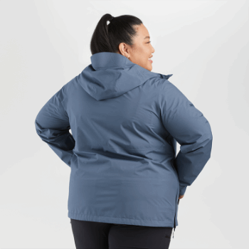 Chaqueta Impermeable De Talla Grande Aspire Ii Gore-tex® Para Mujer De Investigación Al Aire Libre Nimbus