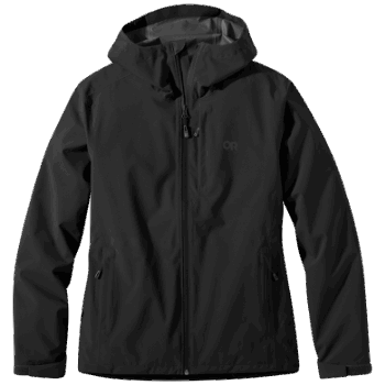 Chaqueta De Lluvia Dryline Para Mujer De Outdoor Research Negra