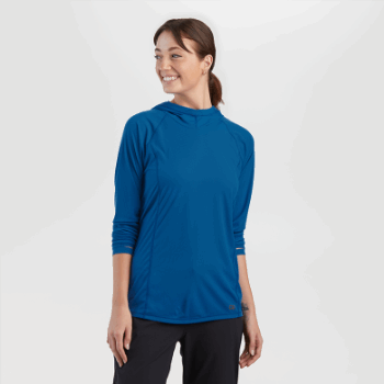 Outdoor Research Sudadera Con Capucha Echo Para Mujer Azul Clásico