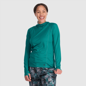 Sudadera Con Capucha Echo Para Mujer Outdoor Research Lago Profundo