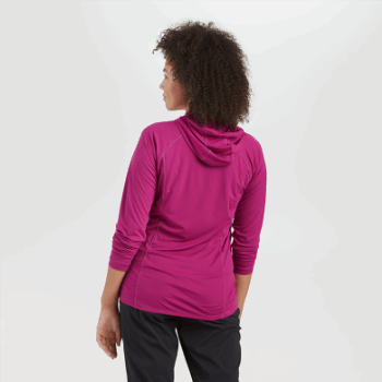 Outdoor Research Mujer Echo Sudadera Con Capucha Fucsia